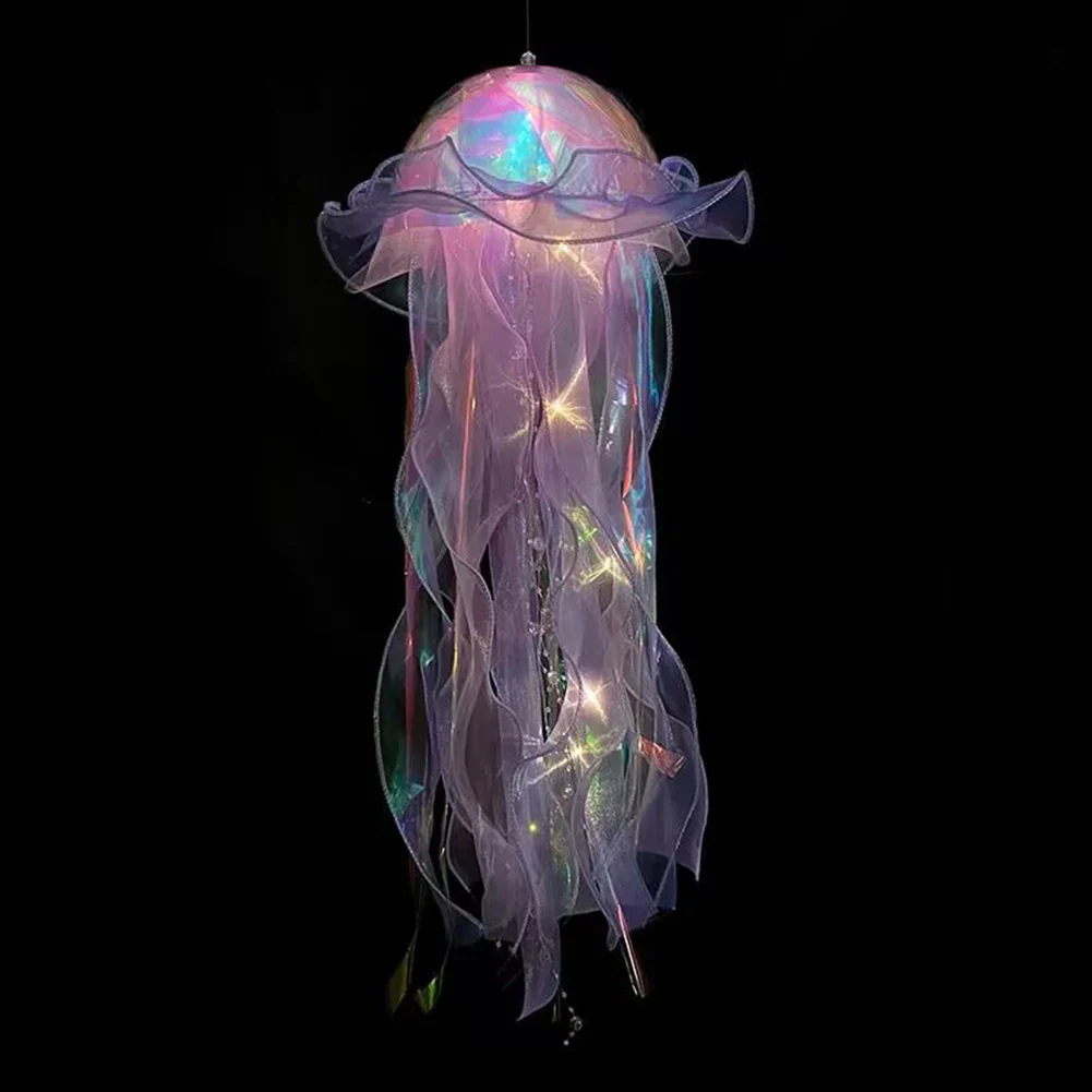 1-5PCS LED Jellyfish Lamp Portable Flower Light Girl Room Atmosphere Decoration Lamp Bedroom Night Lamp Home Decoration Decor - Image 21