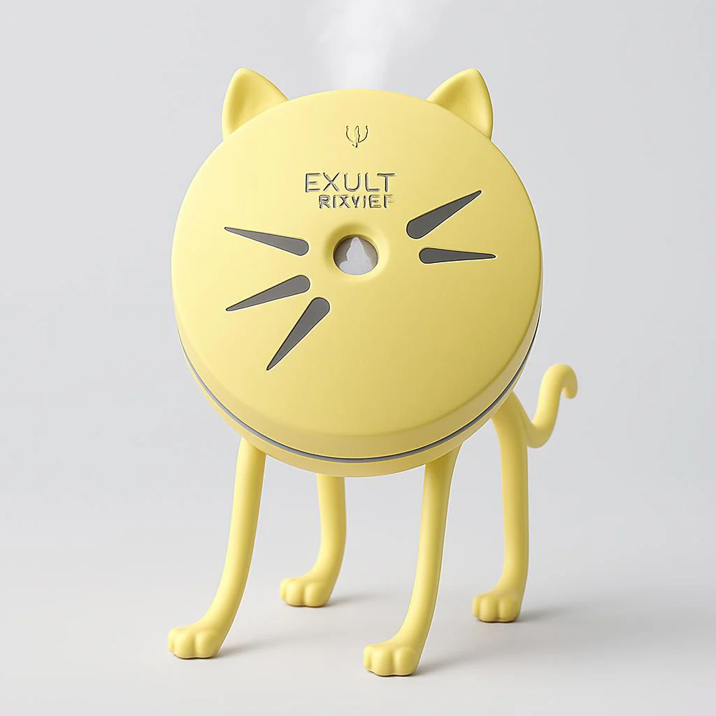 Cat Ear Design Humidifier - Compact, Eco-Friendly Air Quality Enhancer - Image 7