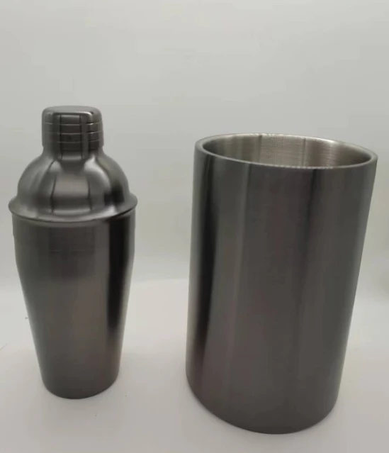 Eco-Friendly Stainless Steel Cocktail Shaker Set - Image 15