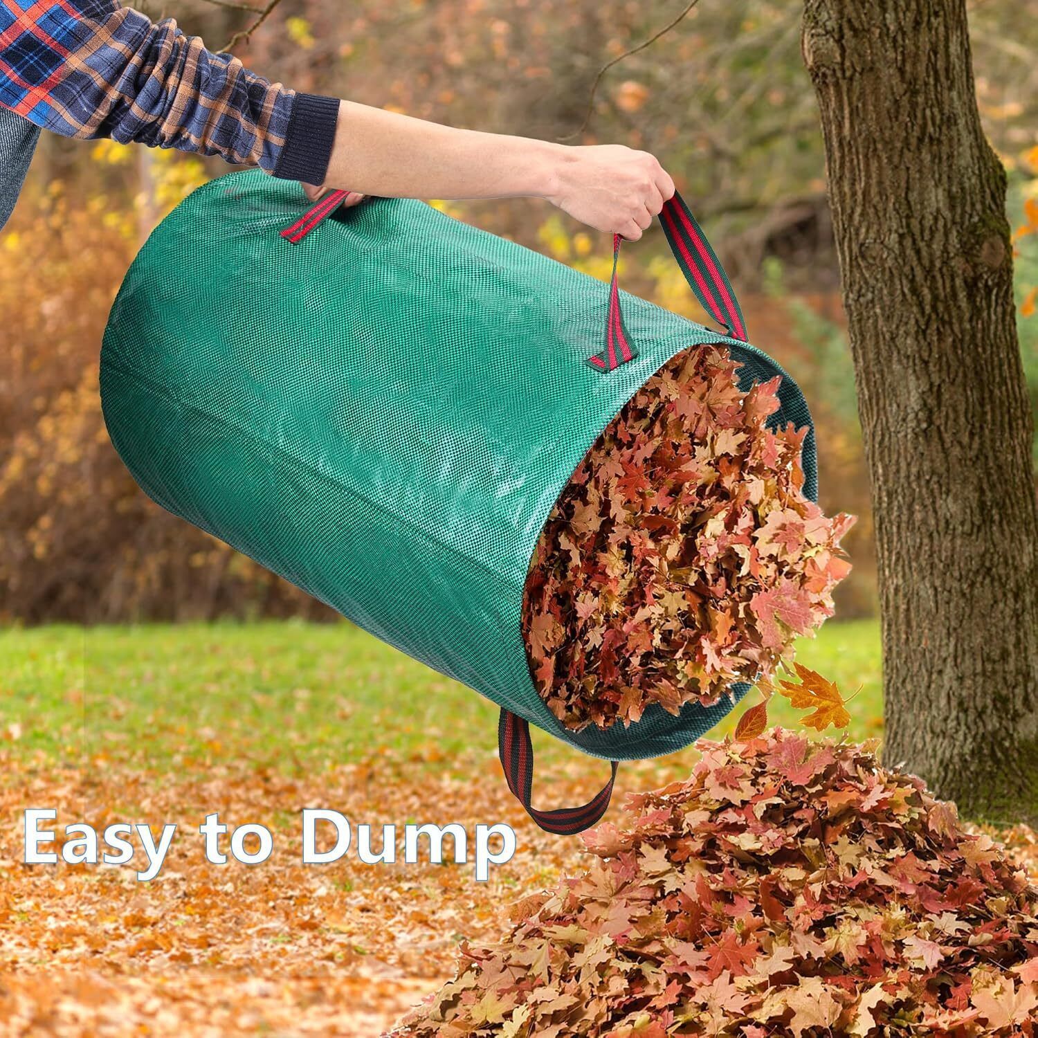 Eco-Friendly Heavy Duty Garden Waste Bags with Handles - Image 13
