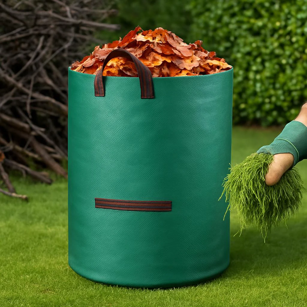Eco-Friendly Heavy Duty Garden Waste Bags with Handles - Image 4