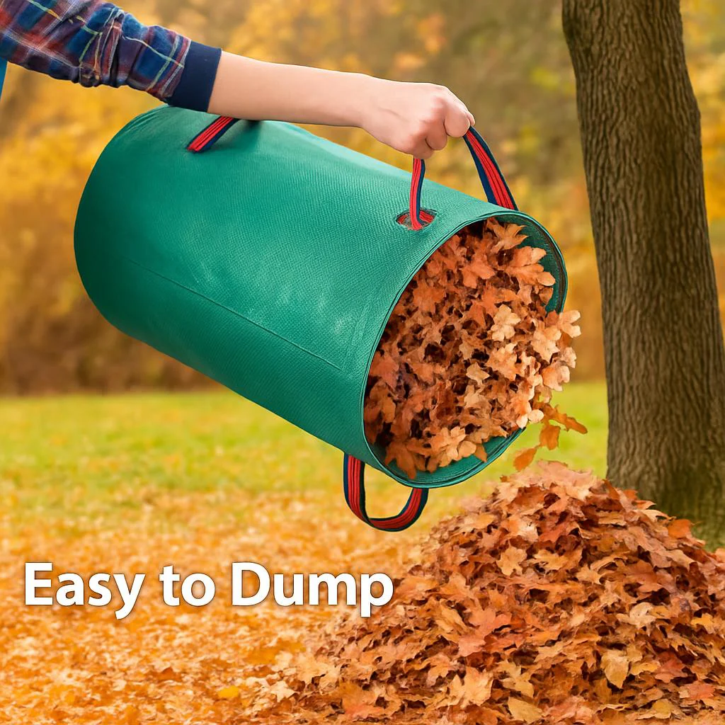 Eco-Friendly Heavy Duty Garden Waste Bags with Handles - Image 5