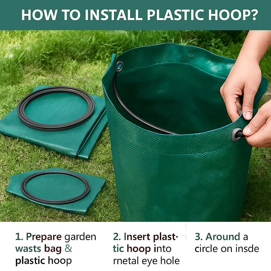 Eco-Friendly Heavy Duty Garden Waste Bags with Handles - Image 8