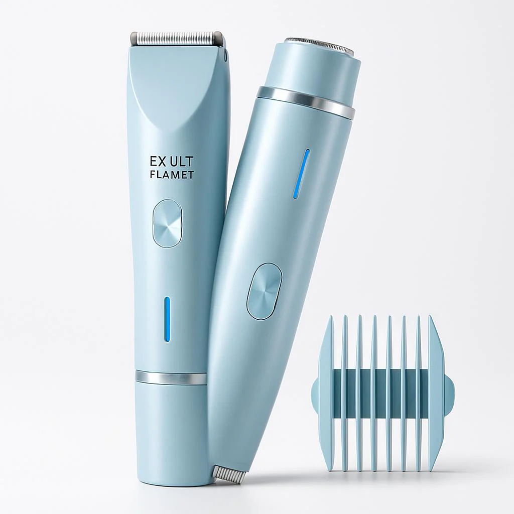 Eco-Friendly Dual-Head Women's Electric Shaver & Trimmer - Image 14