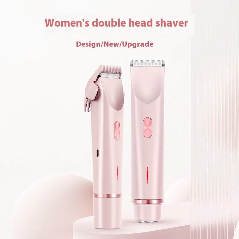 Eco-Friendly Dual-Head Women's Electric Shaver & Trimmer - Image 26