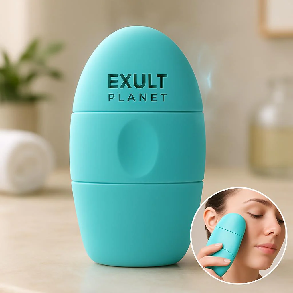 2 in 1 Ice Roller for Face And Eyes - Skin Firming & Cooling Facial Massage Tool - Image 5