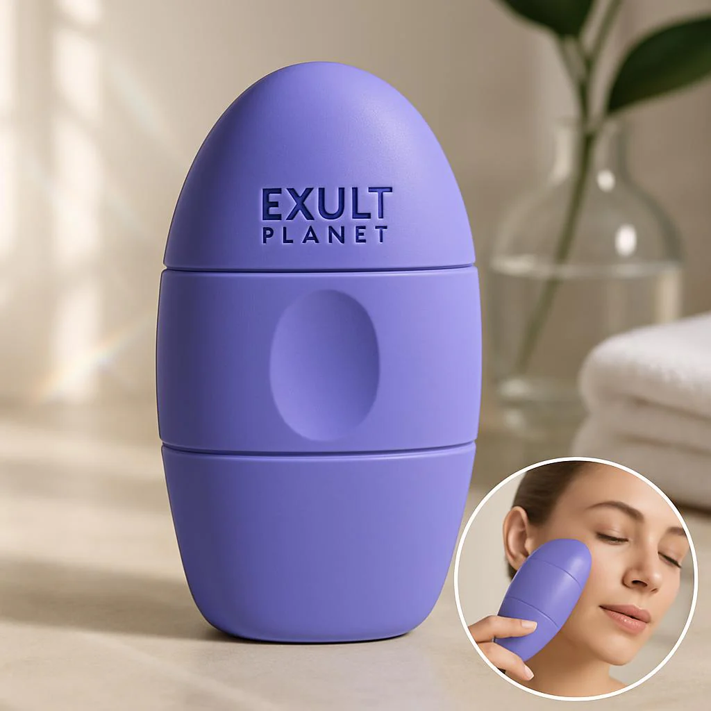 2 in 1 Ice Roller for Face And Eyes - Skin Firming & Cooling Facial Massage Tool - Image 7