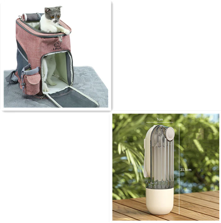 Eco-Friendly 2-in-1 Pet Water and Food Container - Image 17