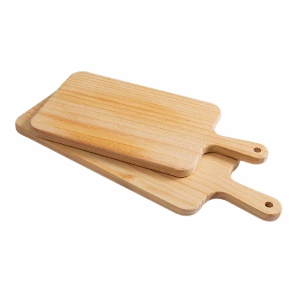 Eco-Friendly Wooden Chopping Block with Handle - Image 10