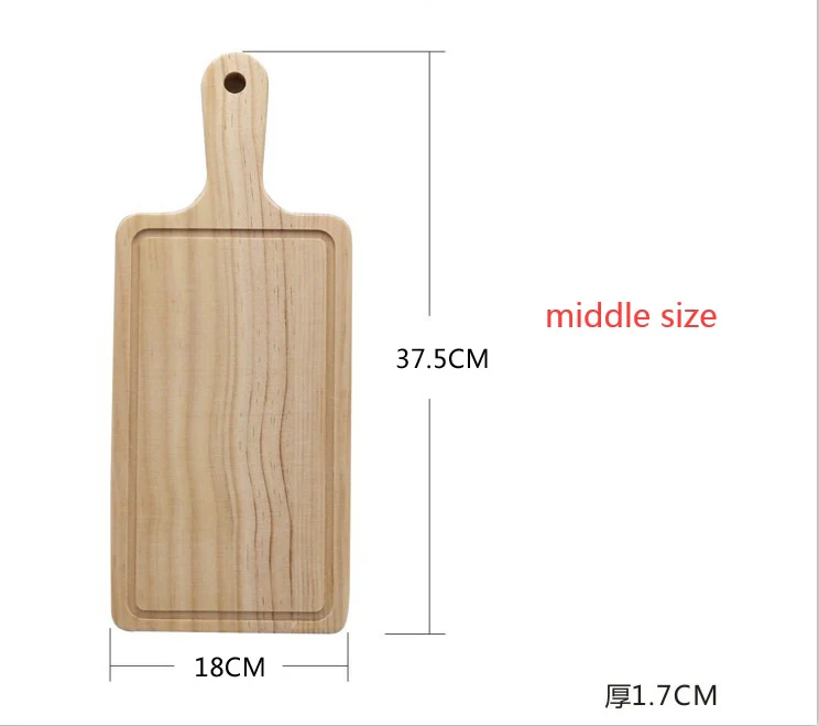 Eco-Friendly Wooden Chopping Block with Handle - Image 15