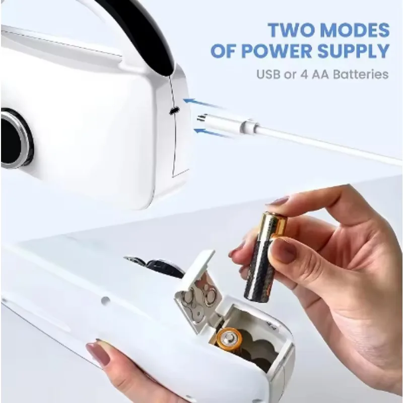 2025 New Mini Sewing Machine Handheld Mending Machine Plastic 2 Speed Single Thread Stitching Electric Sewing Small Gadget - Image 5
