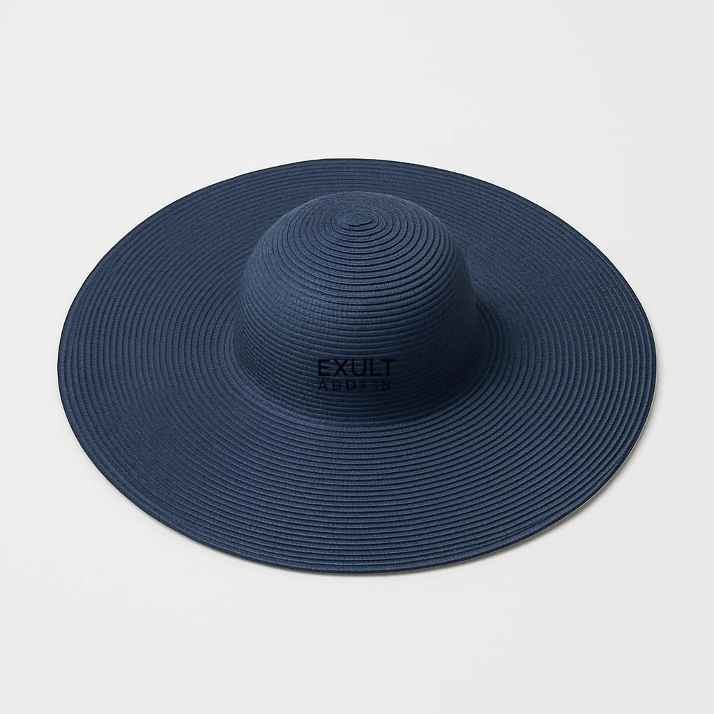 25 cm Wide Brim UV Protection Beach Hat - Image 10