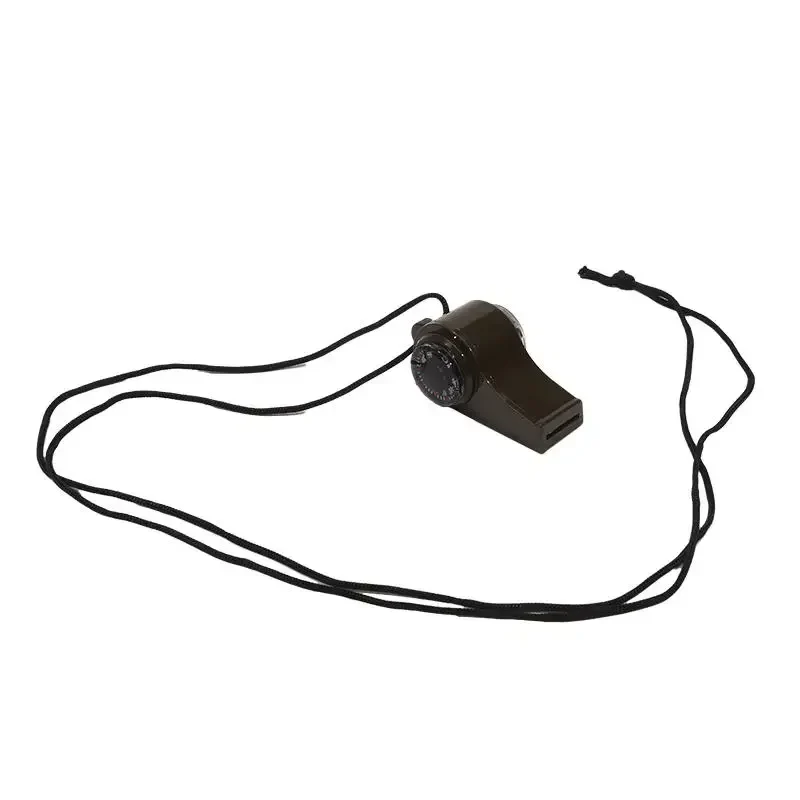 3-in-1 emergency survival whistle, compass, thermometer, referee cheerleading whistle, sports supplies - Image 16