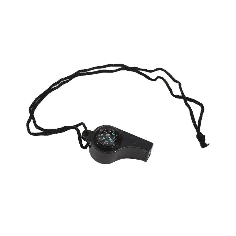 3-in-1 emergency survival whistle, compass, thermometer, referee cheerleading whistle, sports supplies - Image 19