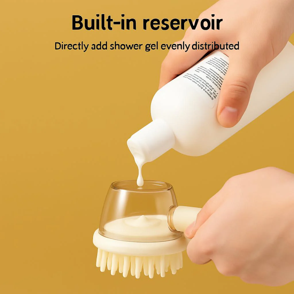 Eco-Friendly 3-in-1 Pet Bath Brush for Dogs & Cats - Image 5