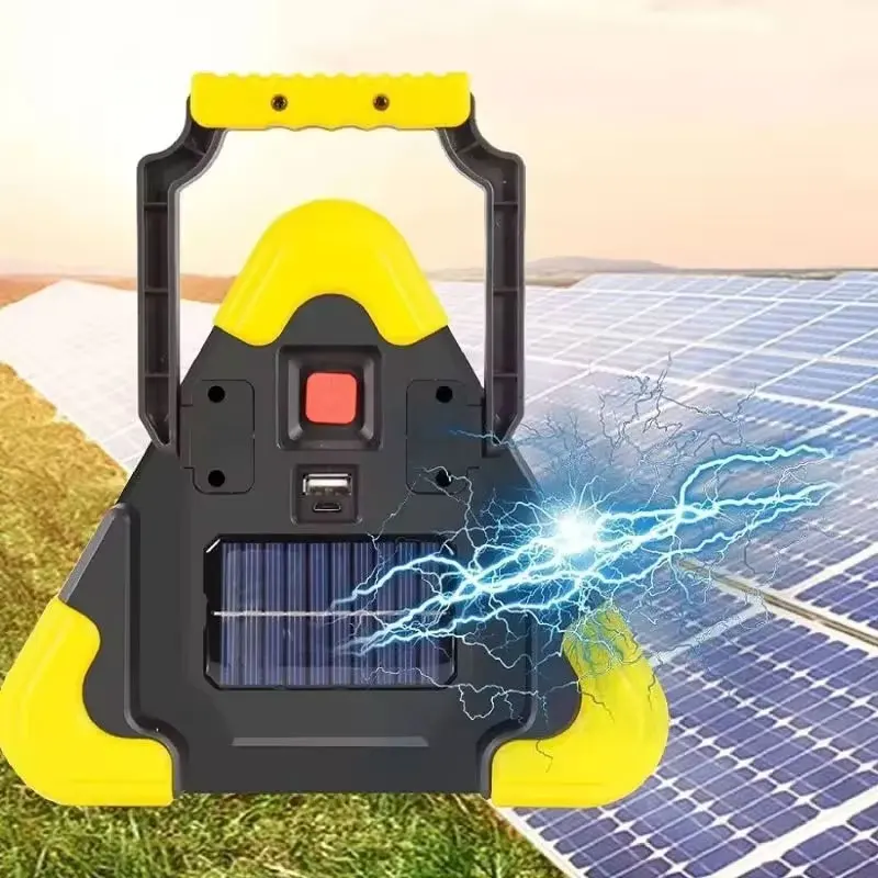 3 in 1 Solar Emergency Triangular Warning Light Safety Emergency Breakdown Alarm Lamp Portable Solar Light For Camping Workin - Image 4