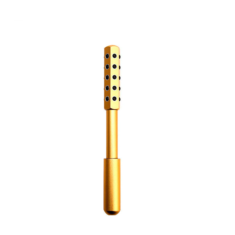 Germanium Beauty Stick Facial Massage Tool - Metallic Pink - Image 15