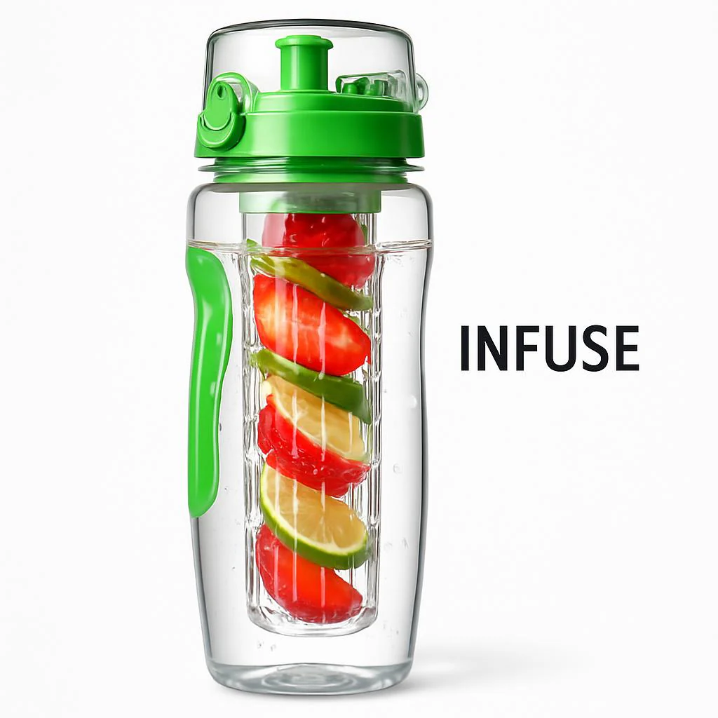 Eco-Friendly Fruit-Infusing Water Bottle with Infuser - Image 13