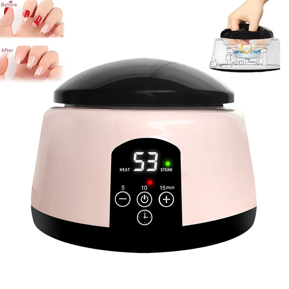 36W Professional Nail Debonding Steamer Fast Debonding Tool Steam High-Temperature Nail Polish Remover Suitable For Salons - Image 2