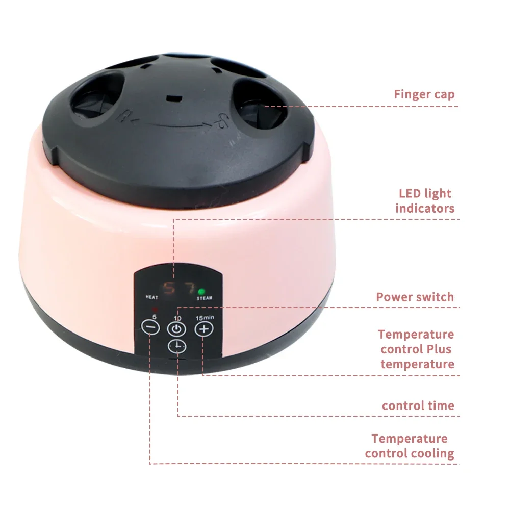 36W Professional Nail Debonding Steamer Fast Debonding Tool Steam High-Temperature Nail Polish Remover Suitable For Salons - Image 6