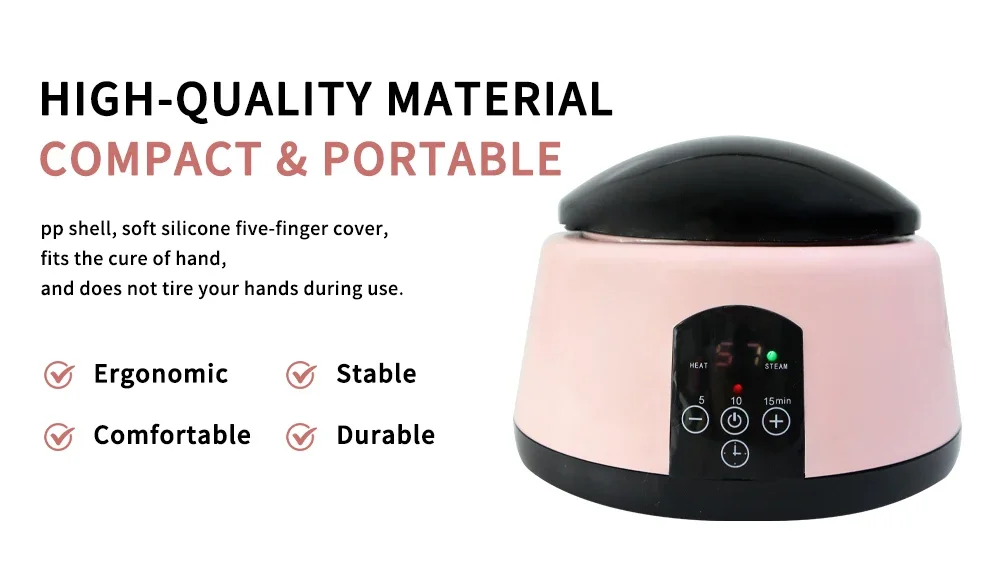 36W Professional Nail Debonding Steamer Fast Debonding Tool Steam High-Temperature Nail Polish Remover Suitable For Salons - Image 9