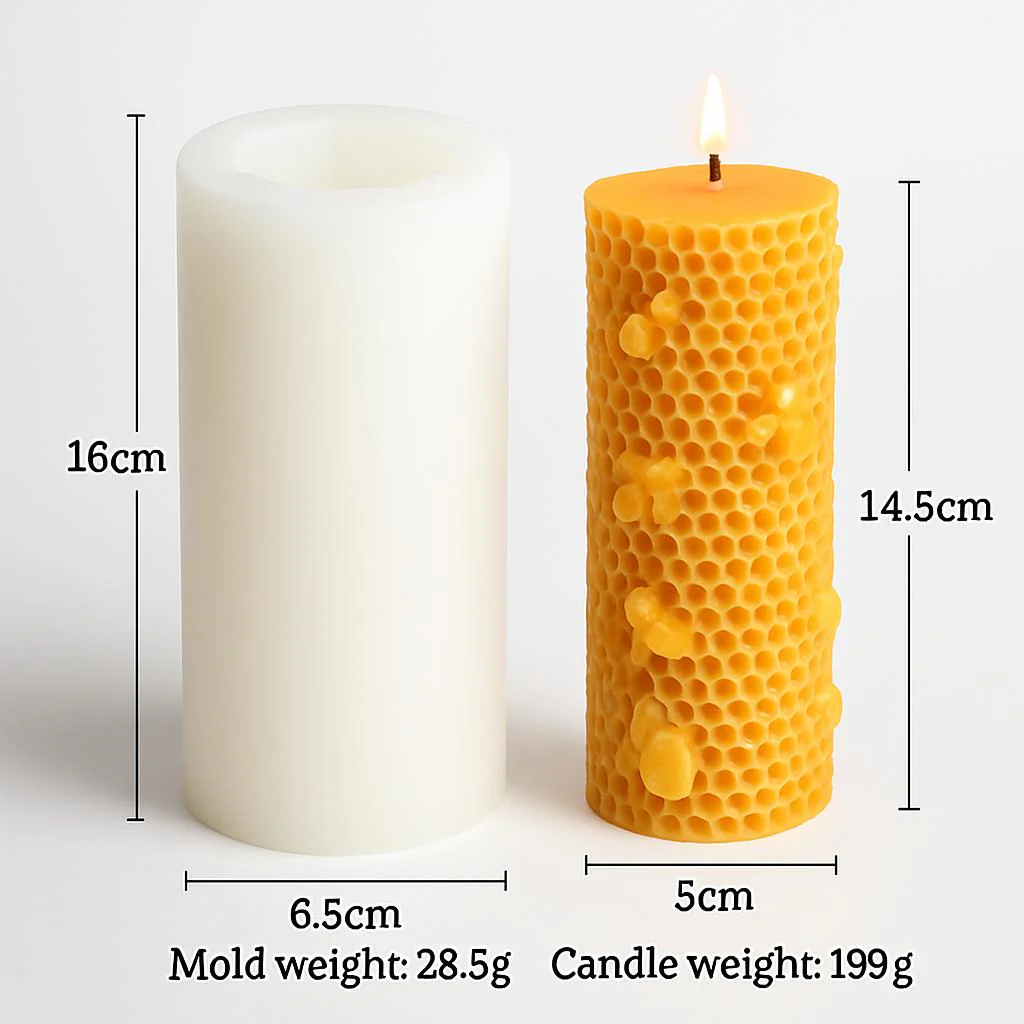 Pure Beeswax Candles - Eco-Friendly & Non-Toxic Glow - Image 7
