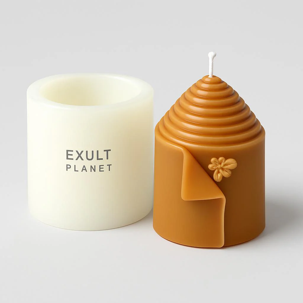 Pure Beeswax Candles - Eco-Friendly & Non-Toxic Glow - Image 9