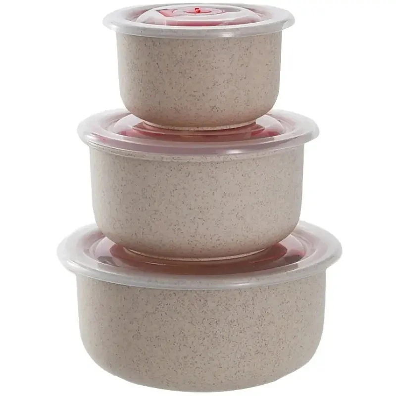 Eco-Friendly Wheat Straw Bowls for Food Storage - Image 11