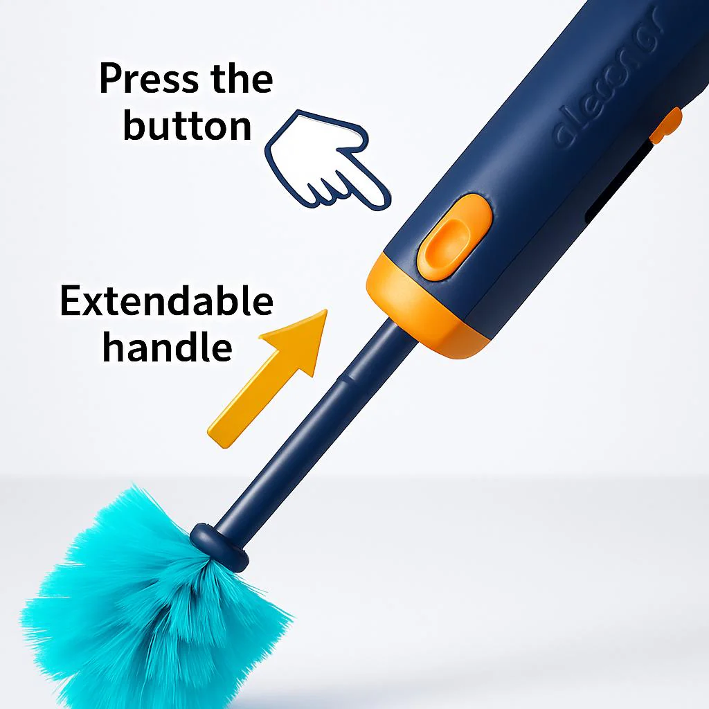 Eco-Friendly Bottle Cleaning Brush Set - Durable & Multi-Use - Image 3