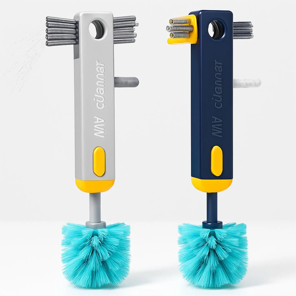 Eco-Friendly Bottle Cleaning Brush Set - Durable & Multi-Use - Image 6