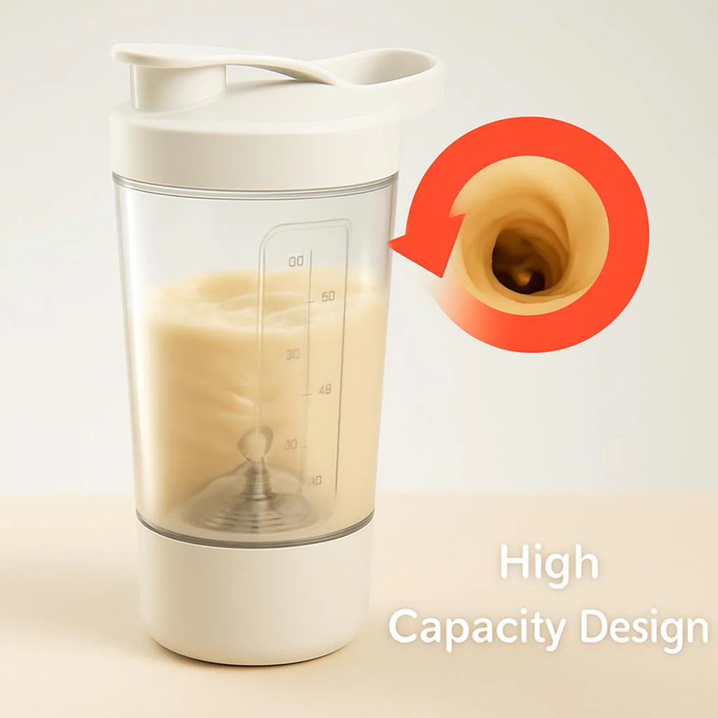 Eco-Friendly Electric Protein Shaker Mixer 400ml - Image 2