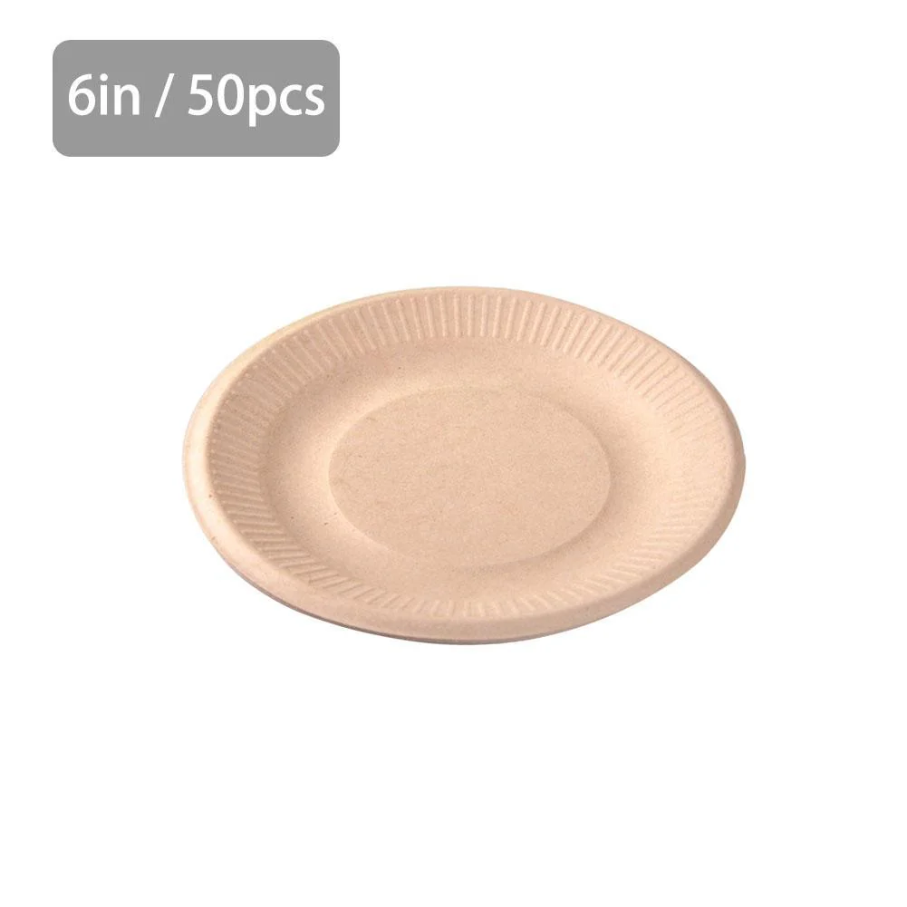 Eco-Friendly Biodegradable Paper Trays - 6, 7, 9 Inch (50 Pack) - Image 13
