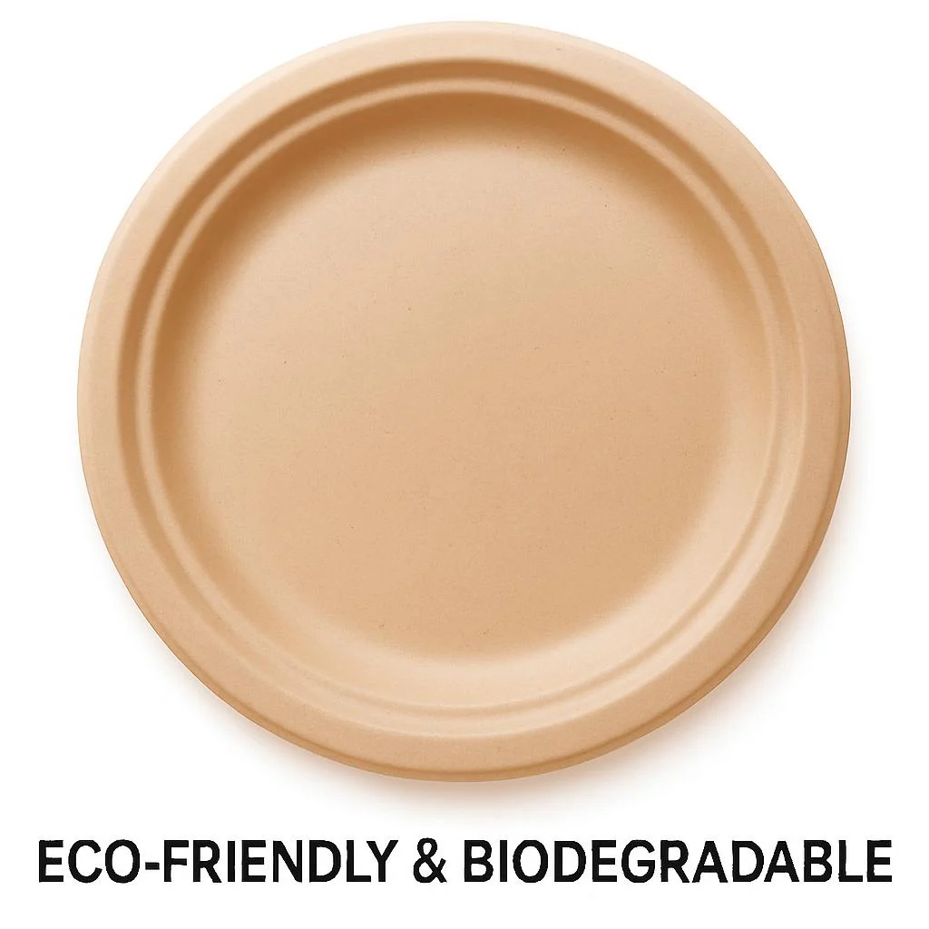 Eco-Friendly Biodegradable Paper Trays - 6, 7, 9 Inch (50 Pack) - Image 4