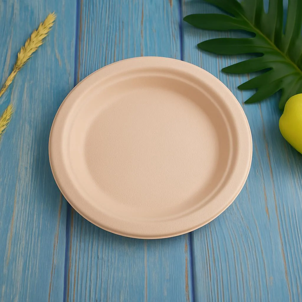 Eco-Friendly Biodegradable Paper Trays - 6, 7, 9 Inch (50 Pack) - Image 5