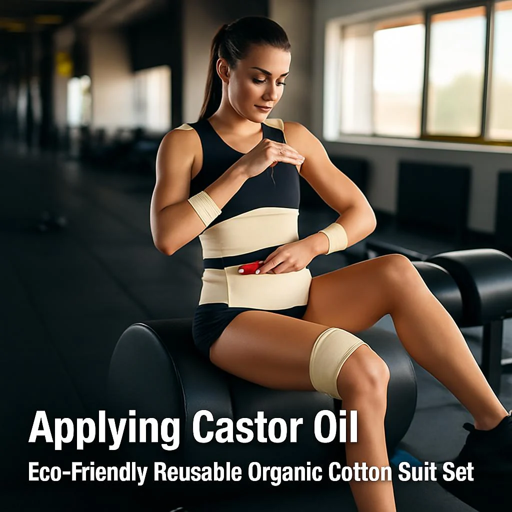 Eco-Friendly Reusable Organic Cotton Suit Set - Image 2