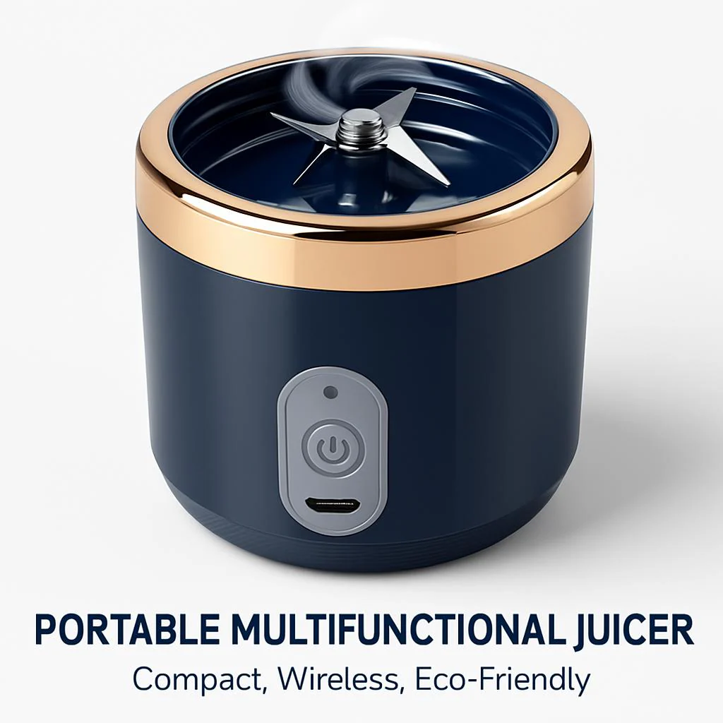 Portable Multifunctional Juicer - Compact, Wireless, Eco-Friendly - Image 8
