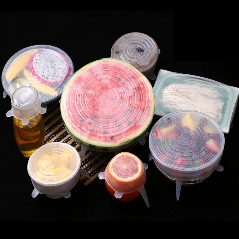 Eco-Friendly Silicone Stretch Lids - Reusable Food Storage Solution - Image 16