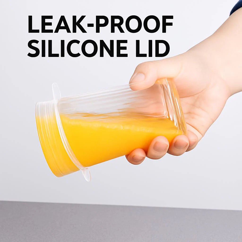 Eco-Friendly Silicone Stretch Lids - Reusable Food Storage Solution - Image 4