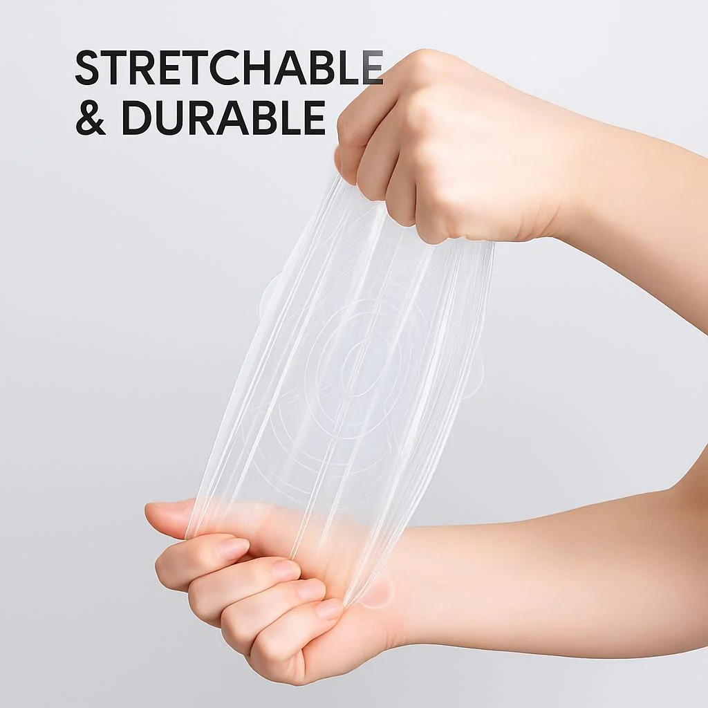Eco-Friendly Silicone Stretch Lids - Reusable Food Storage Solution - Image 6