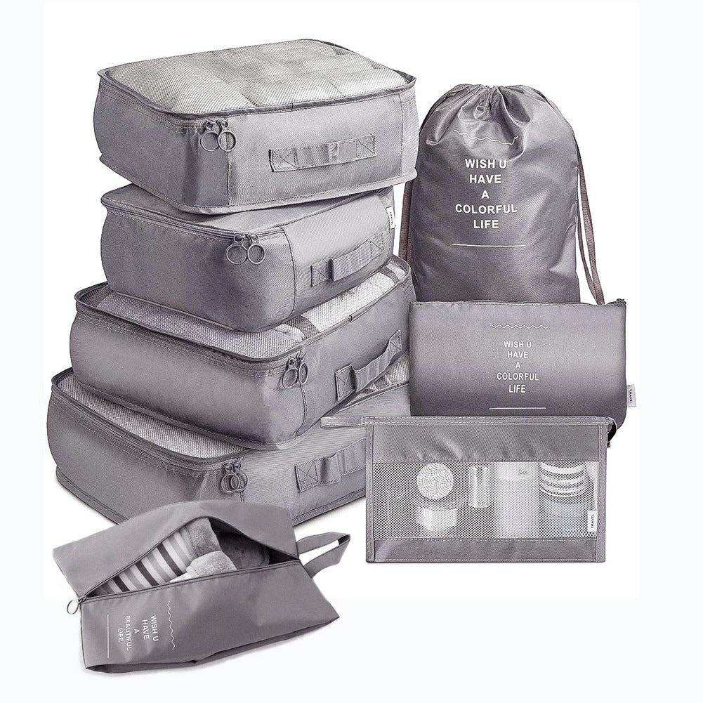 Eco-Friendly Travel Packing Cubes & Bags Set for Sustainable Organization - Image 21