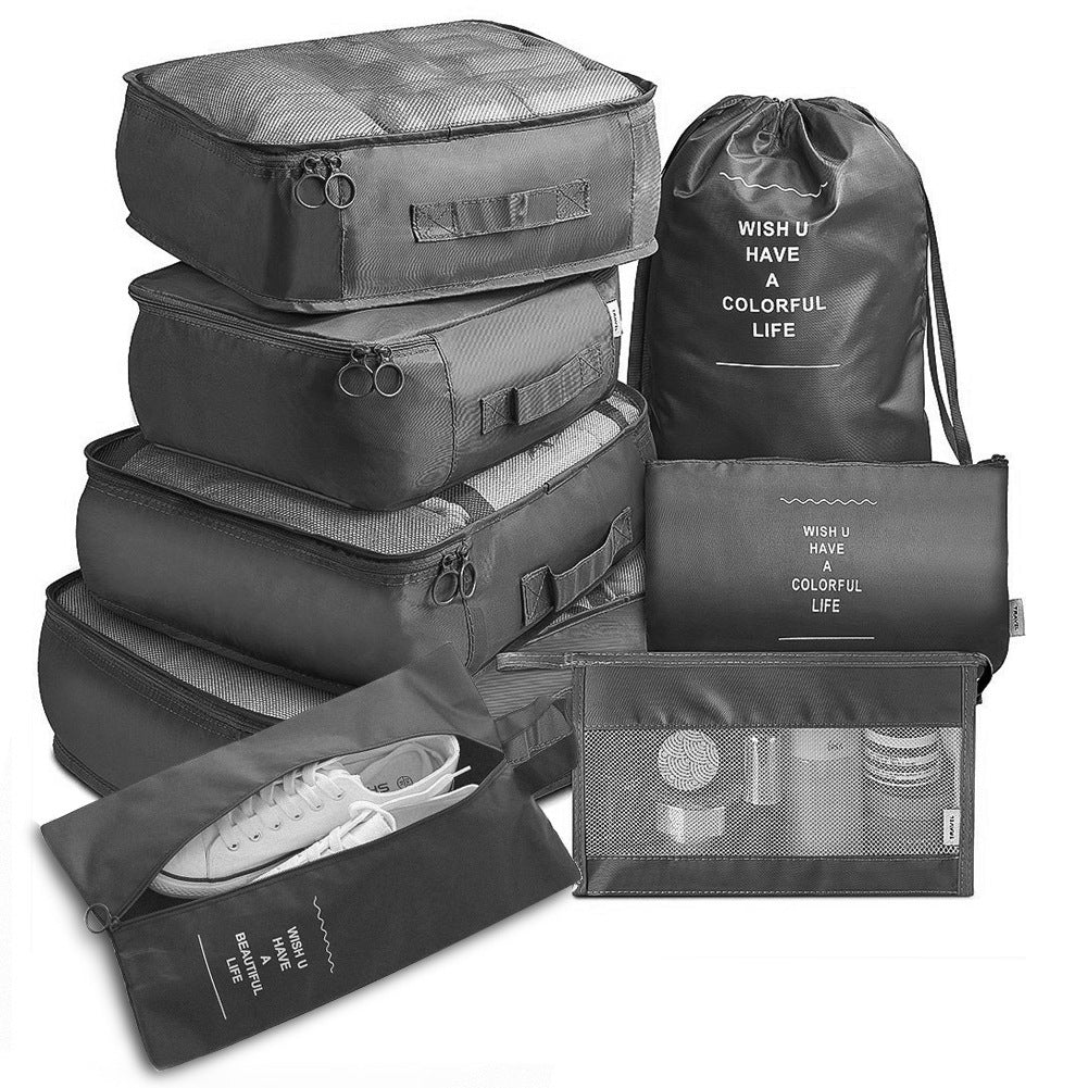 Eco-Friendly Travel Packing Cubes & Bags Set for Sustainable Organization - Image 27
