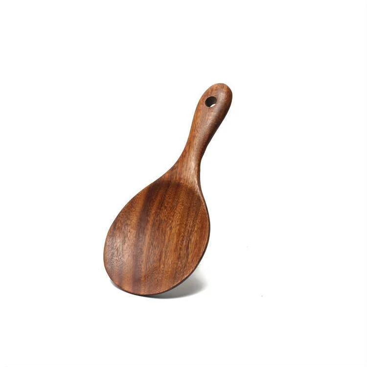 Eco-Friendly Acacia Wooden Spatula Set for Non-Stick Cookware - Image 15