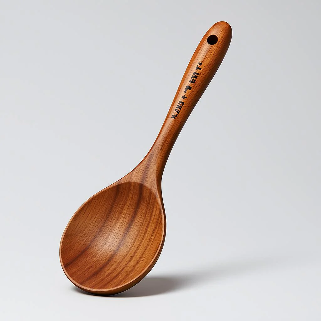 Eco-Friendly Acacia Wooden Spatula Set for Non-Stick Cookware - Image 18