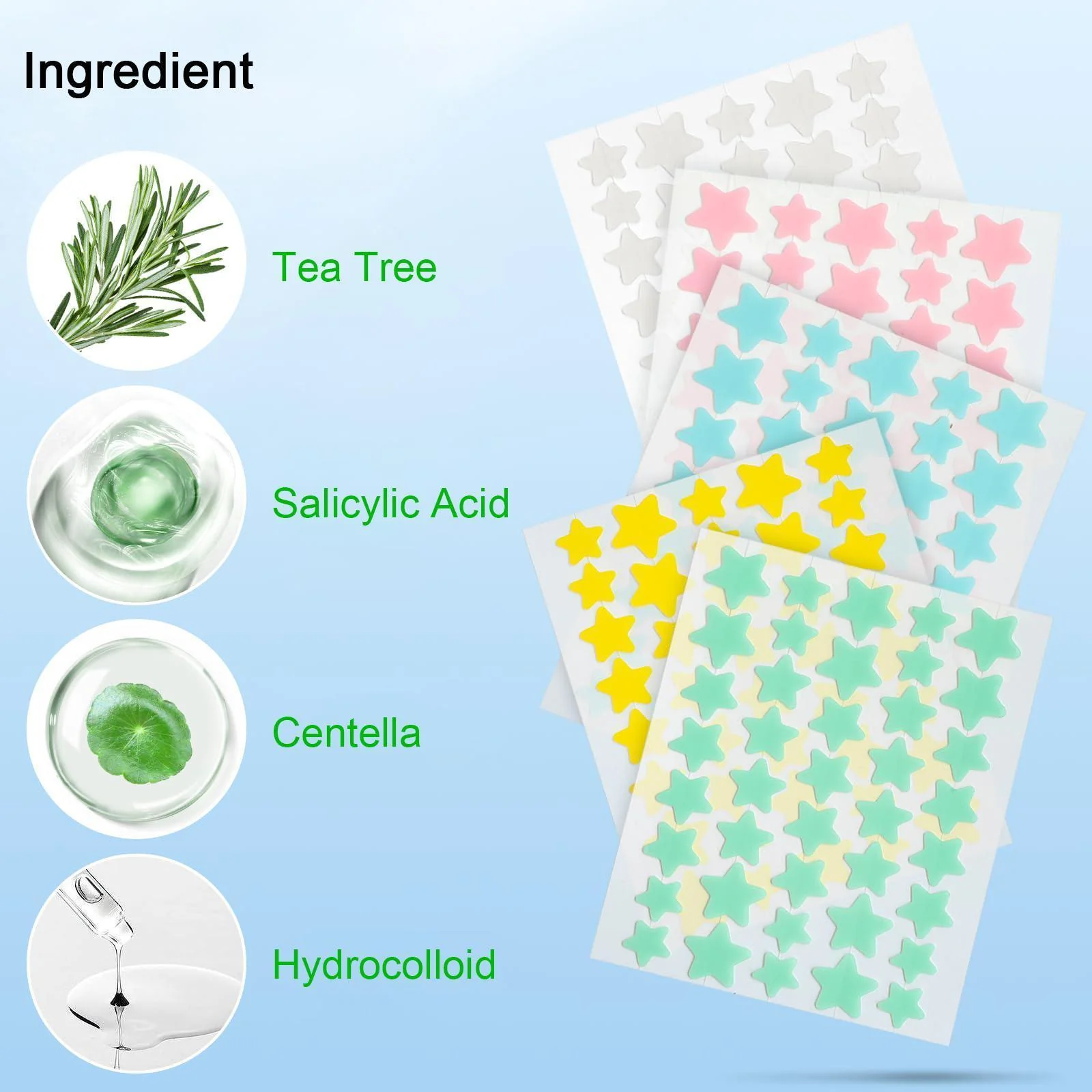 Eco-Friendly Star-Shaped Pimple Patch Set - Image 13