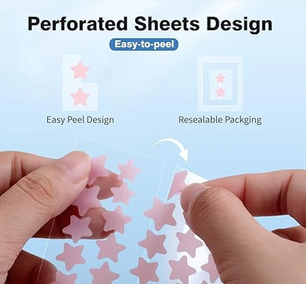 Eco-Friendly Star-Shaped Pimple Patch Set - Image 16