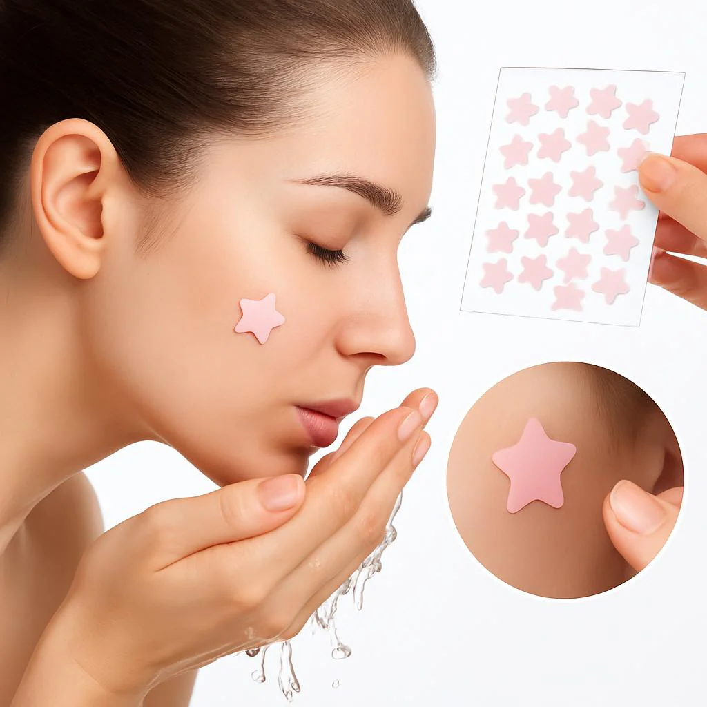 Eco-Friendly Star-Shaped Pimple Patch Set - Image 3