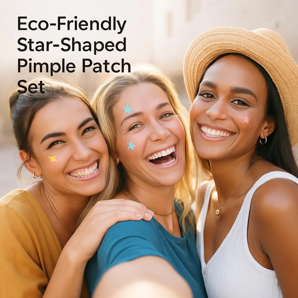 Eco-Friendly Star-Shaped Pimple Patch Set - Image 6