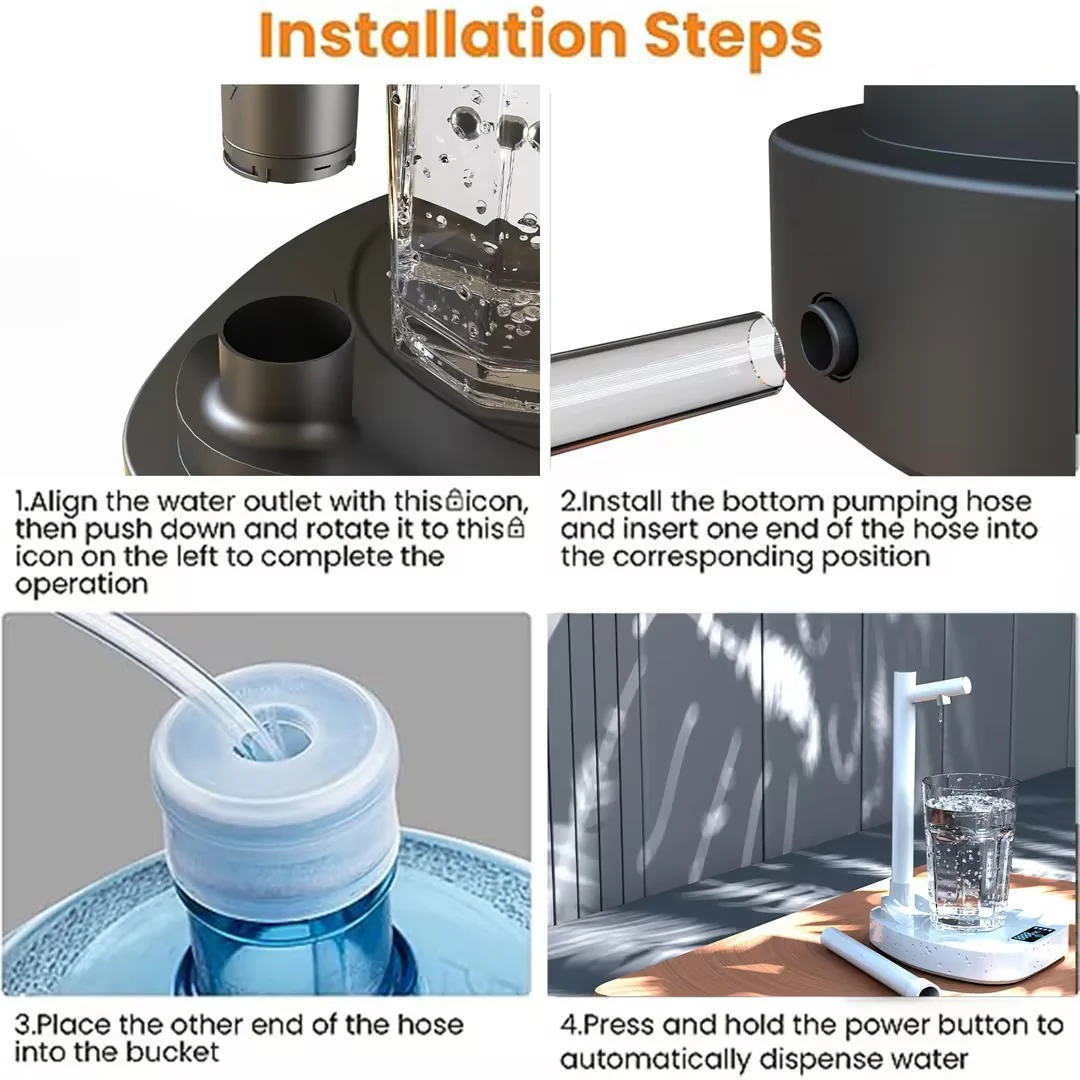 Eco-Friendly Automatic Rechargeable Water Dispenser - Image 24