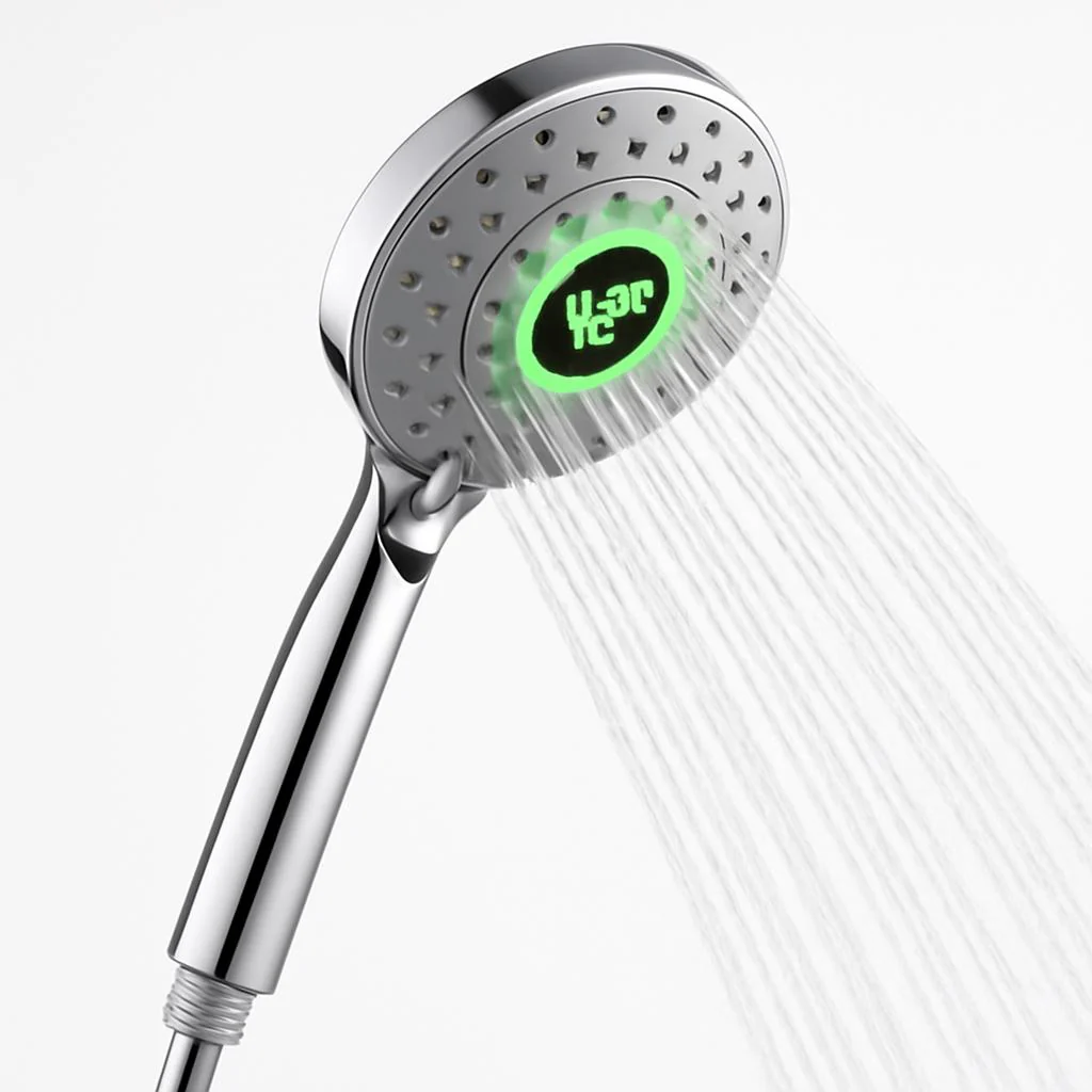 Color-Changing LED Shower Head with Temperature Sensor - Image 5