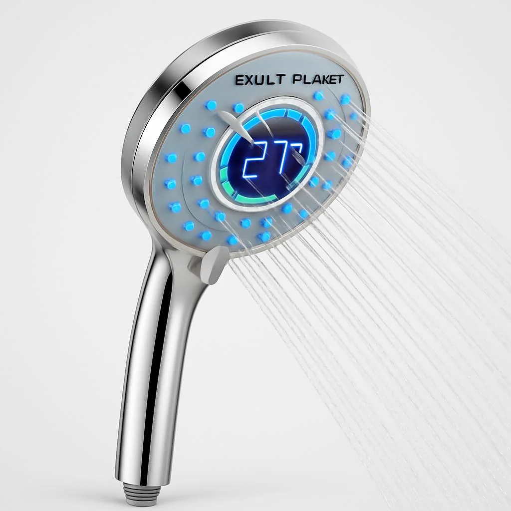 Color-Changing LED Shower Head with Temperature Sensor - Image 6